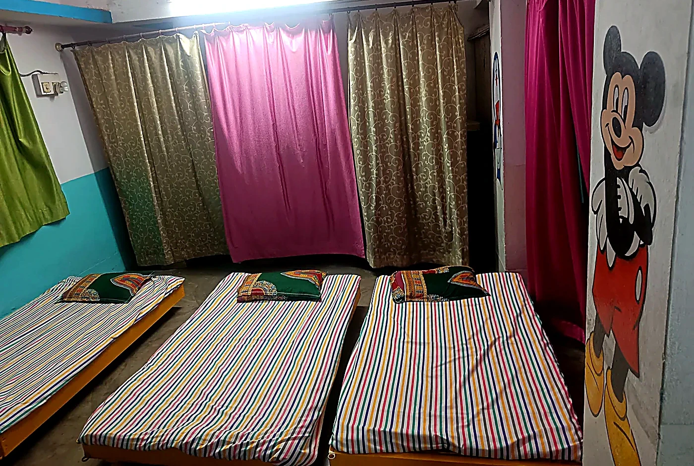 Single beds rest room at Samridhi Day Care Centre